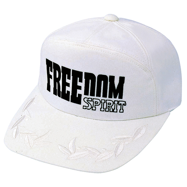 (50個セット) オリジナルプリント エンブロイド CAP 1色シルク印刷 名入れ | Eの画像