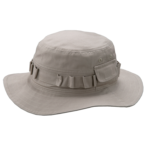 (30個セット) オリジナルプリント サファリ HAT 1色シルク印刷 名入れ | SFの画像