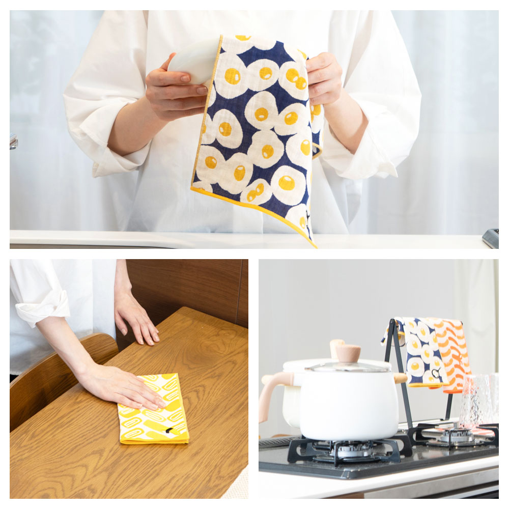 GUUGUU大判ふきん使用イメージ