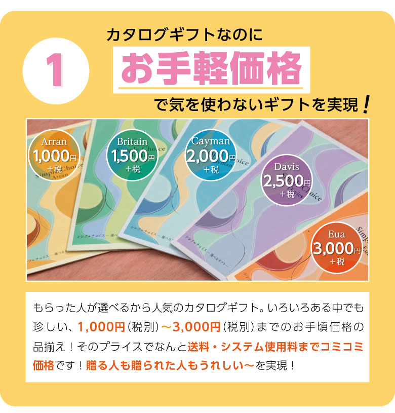 シンプルチョイス1,000円コース3