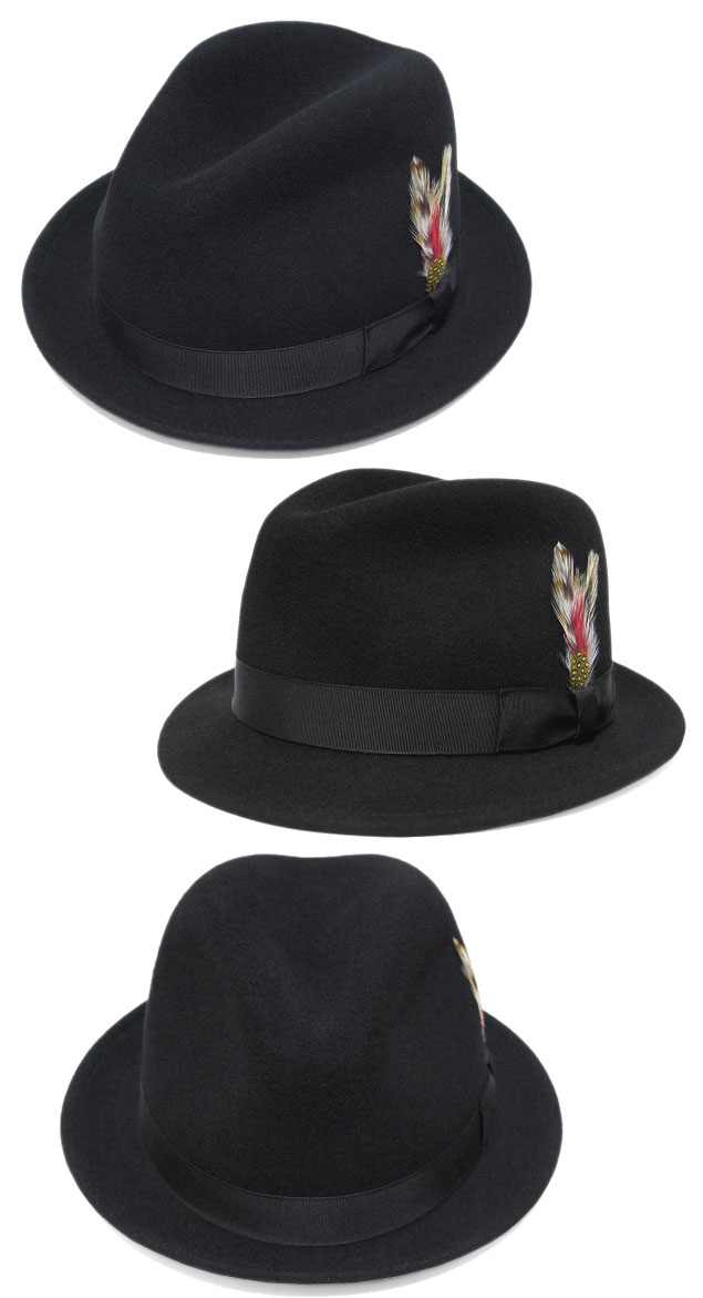 ニューヨークハット New York Hat 5325 Pinched Stingy Fedora