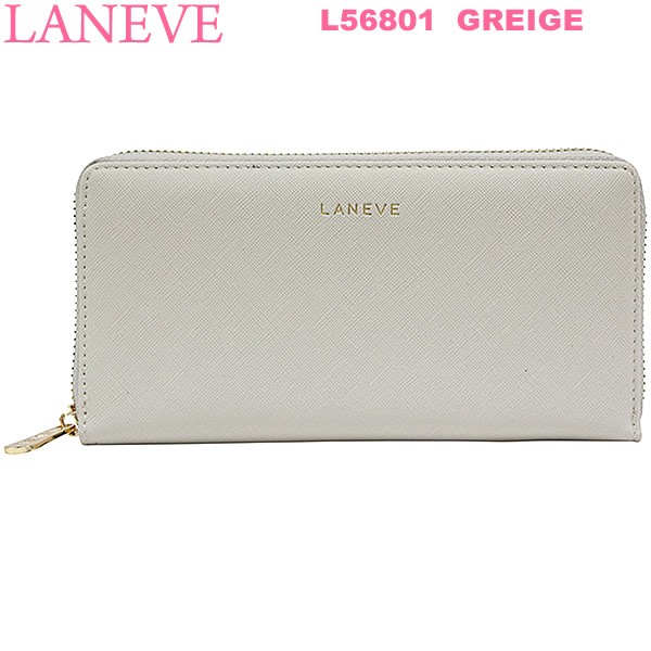 LANEVE ランイブ レディース 長財布 ラウンドファスナー L56801 各色 PVC