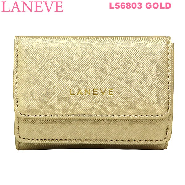 LANEVE ランイブ レディース 三つ折り 財布 L56803 8 COLORS PVC 小銭