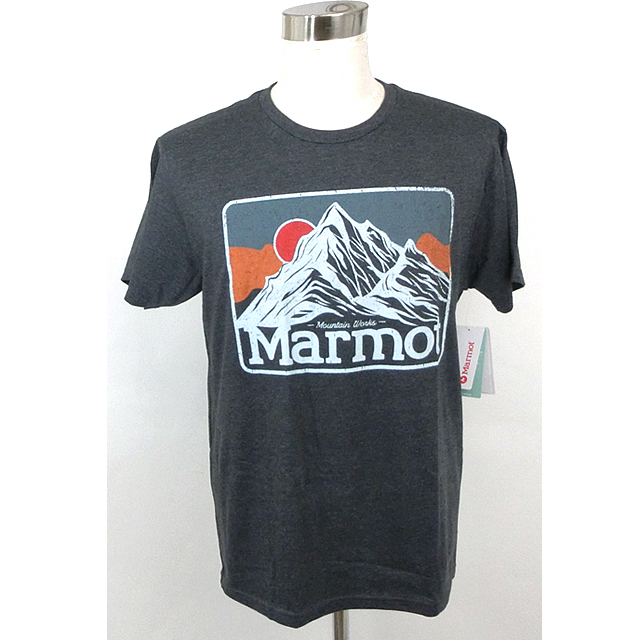 marmot マーモット Tシャツ メンズ MOUNTAIN PEAKS SHORT-SLEEVE T-SHIRT 33390 在庫セール SSPP
