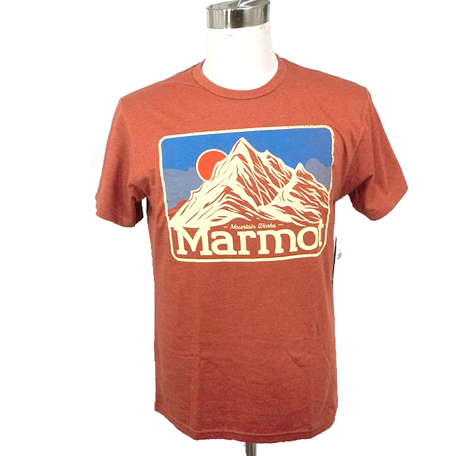 marmot マーモット Tシャツ メンズ  MOUNTAIN PEAKS SHORT-SLEEVE T-SHIRT 33390 在庫セール SSPP｜pre-ma｜03