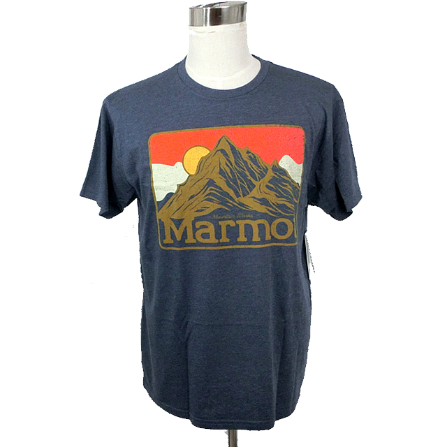 marmot Tシャツ メンズ MOUNTAIN PEAKS SHORT-SLEEVE T-SHIR...