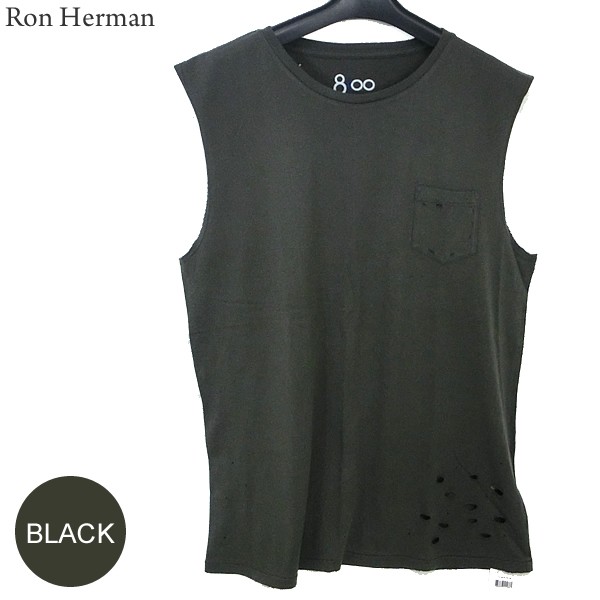 ロンハーマン Ron Herman 8100 ノースリーブ Tシャツ/ タンクトップ ダメージ加工 RHC 99209-013 決算セールSSP