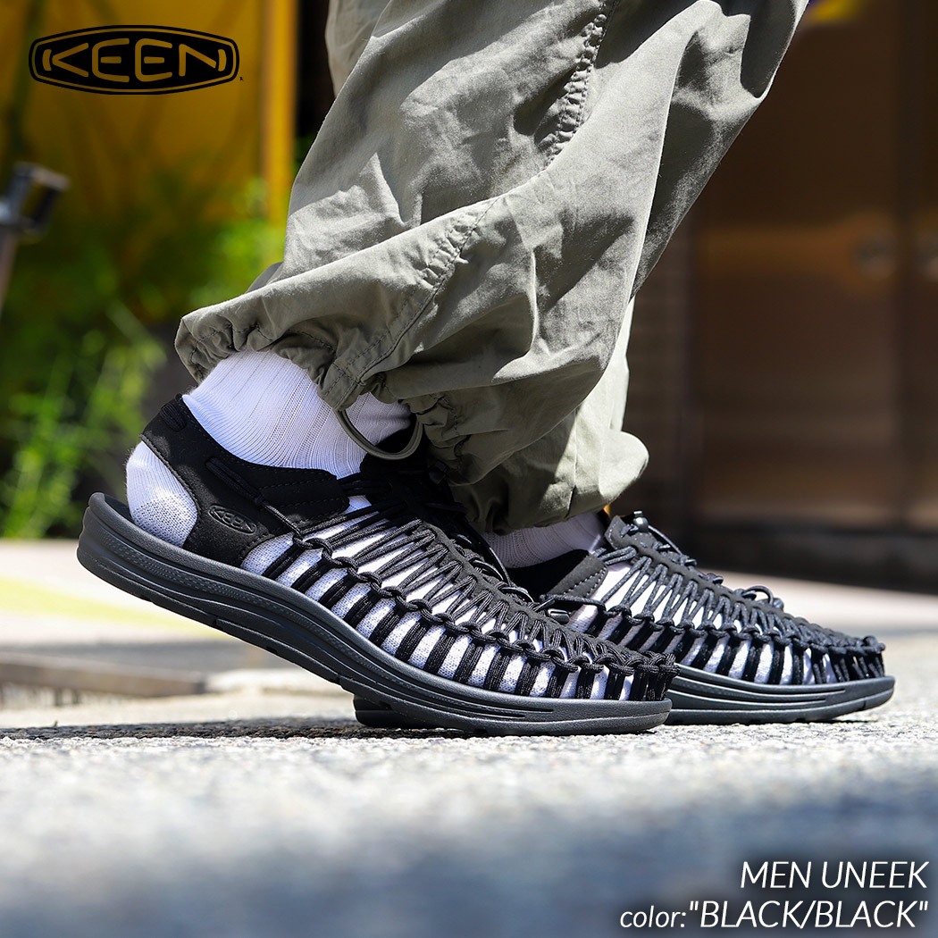 KEEN キーン ユニーク 黒 ブラック サンダル 26.5 sneaker-soko_10039276