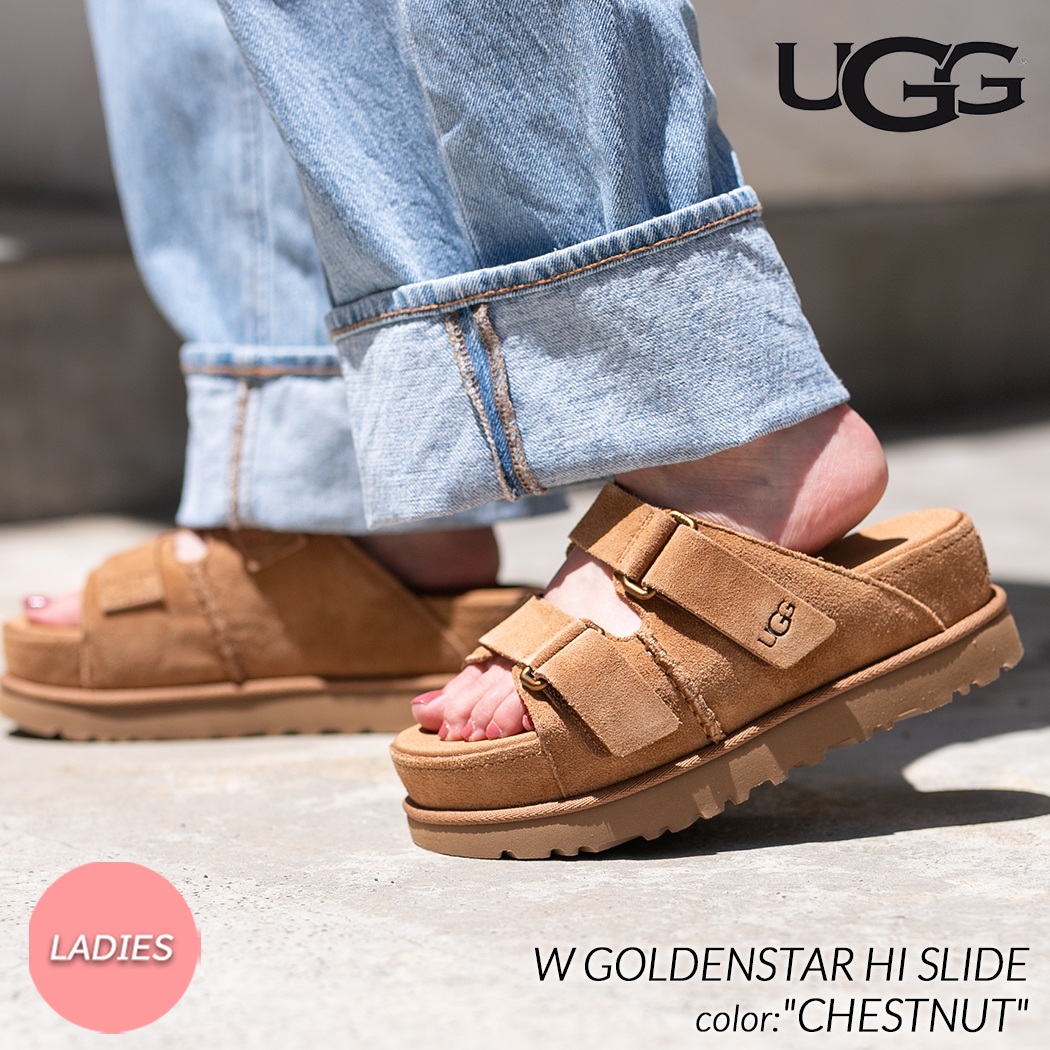 UGG W GOLDENSTAR HI SLIDE SANDAL 