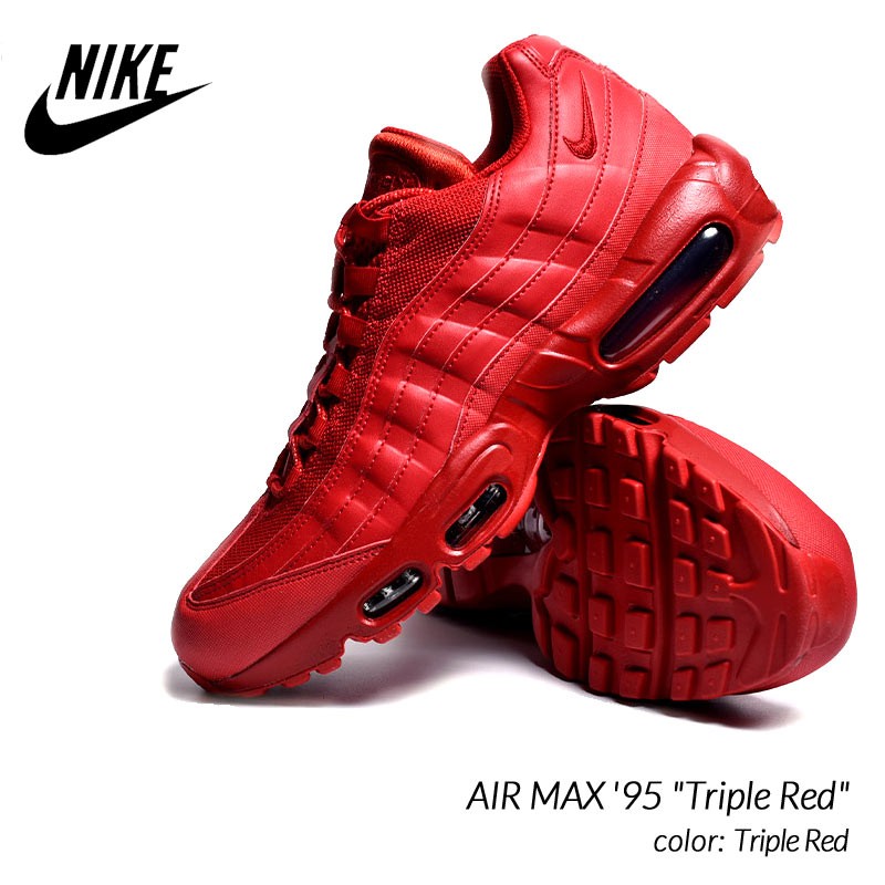 nike air max 95 triple red