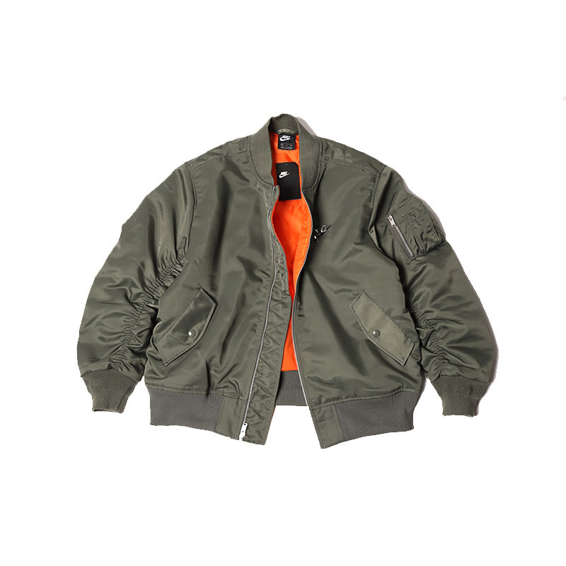 NIKE PUNK PACK BOMBER JACKET KHAKI × ORANGE ナイキ パンクパック 