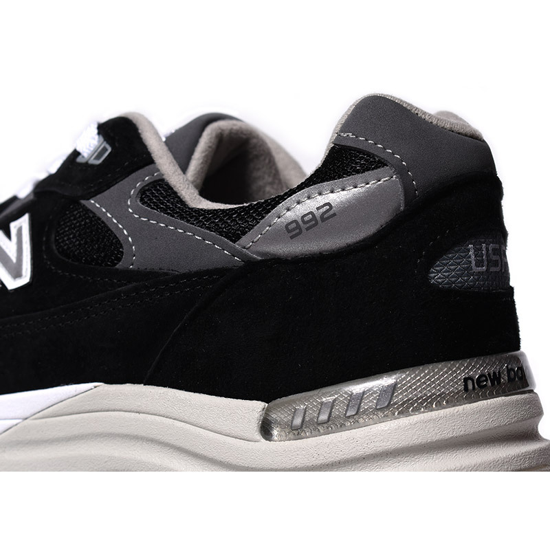 NEW BALANCE M992EB BLACK × GRAY ニューバランス スニーカー ( 黒 ブラック グレー 灰色 990 997 998  メンズ )