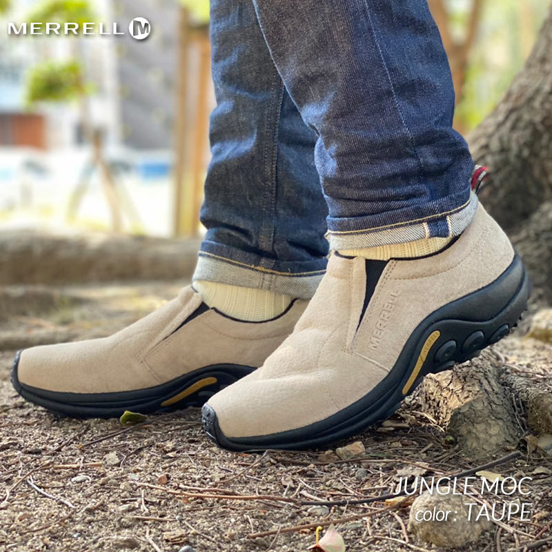 MERRELL JUNGLE MOC TAUPE メレル ジャングルモック シューズ スニーカー ( タープ ベージュ BEIGE スエード メンズ  国内正規品 J60801 ) : 3213 : PRECIOUS PLACE - 通販 - Yahoo!ショッピング