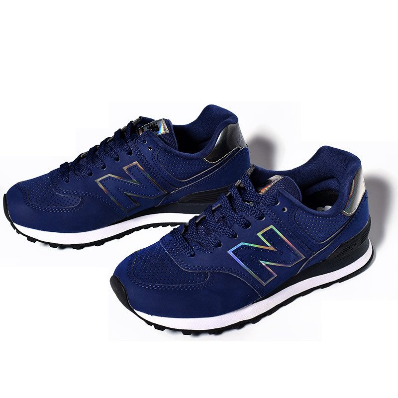 New Balance 日本未発売 NEW BALANCE WL574DG2 NAVY × BLACK