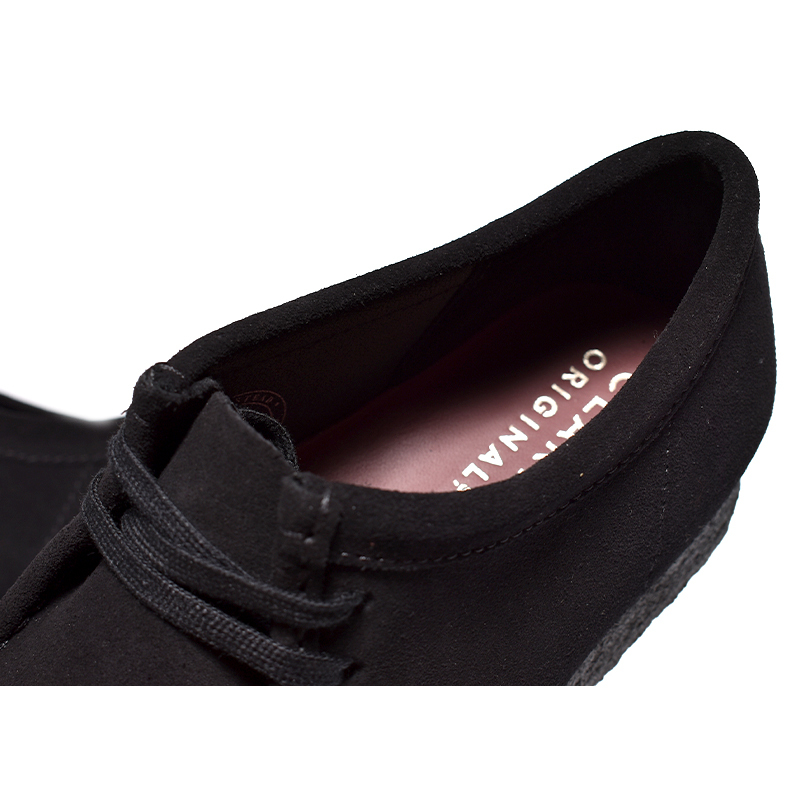 Men's Originals Wallabee Black Suede 26155519 - SHOE PLUS