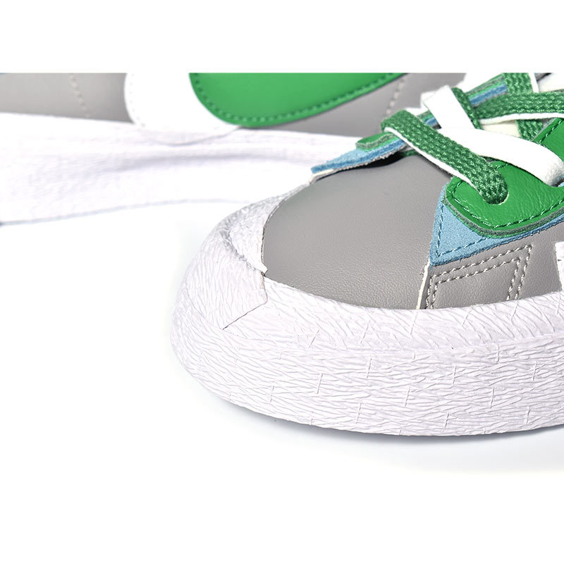 NIKE × SACAI BLAZER LOW GREEN GRAY ナイキ ブレーザー ロー