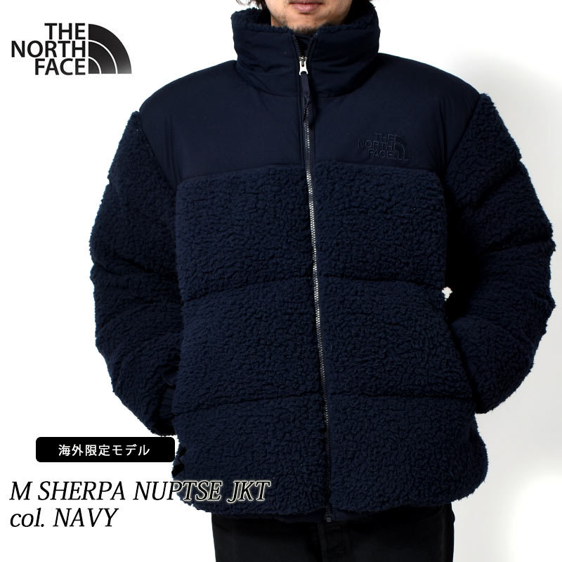 日本未発売 THE NORTH FACE M SHERPA NUPTSE JKT NAVY ザ