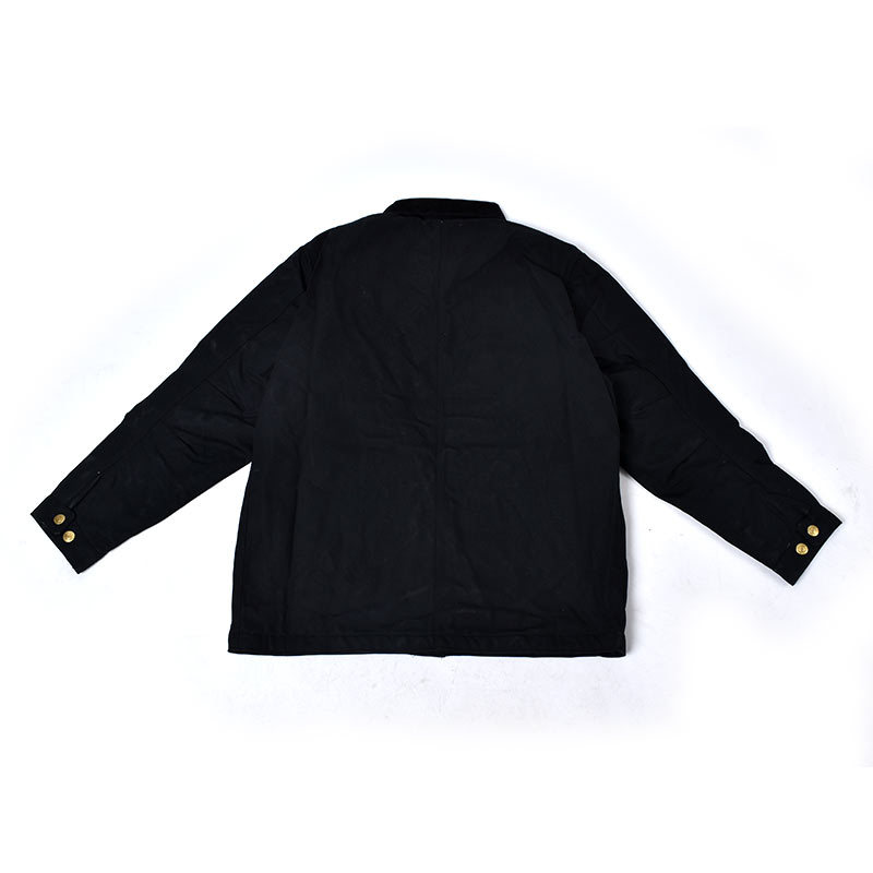 Carhartt カーハート ブラックミシガンチョアコート ダック地ジャケット CARHARTT DUCK CHORE COAT BLANKET LINED BLACK カーハート