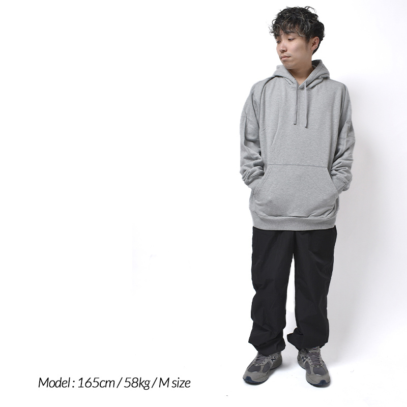 REIGNING CHAMP RELAXED PULLOVER HOODIE H.GREY Earth レイニング 