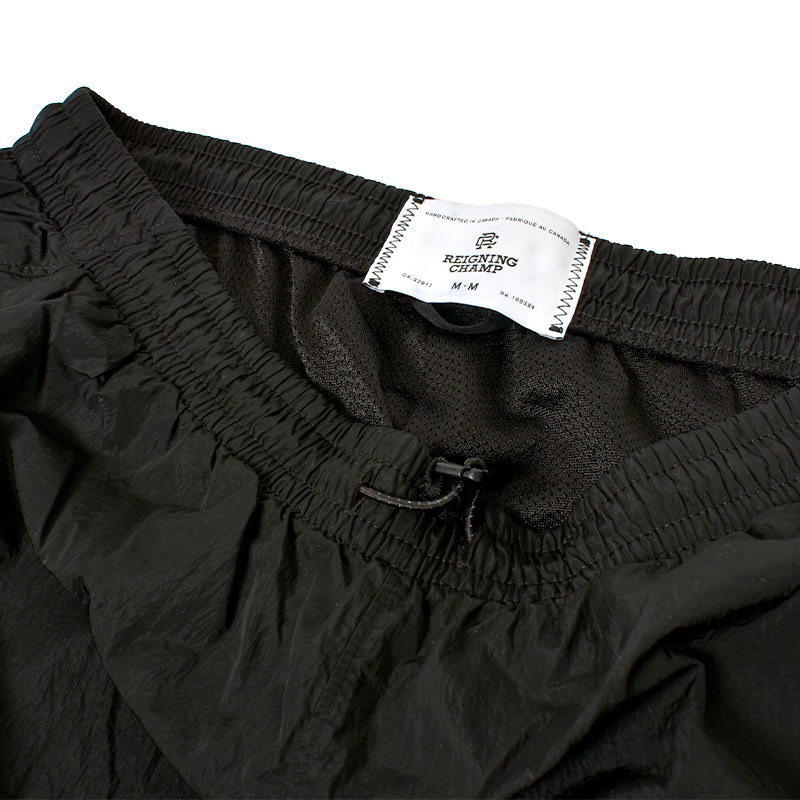 REIGNING CHAMP CLASSIC NYLON PANT BLACK レイニングチャンプ