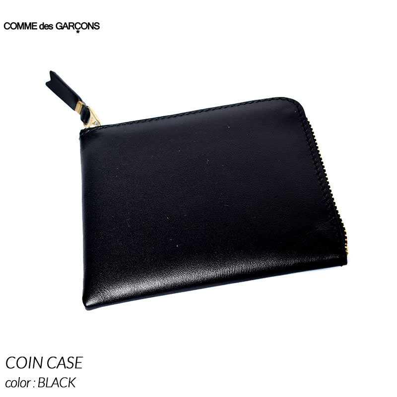 COMME des GARCONS COIN CASE BLACK コムデギャルソン コイン