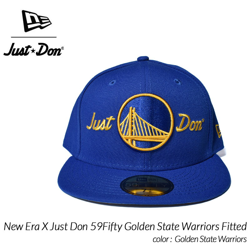 New Era X Just Don 59Fifty Golden State Warriors Fitted ニューエラ