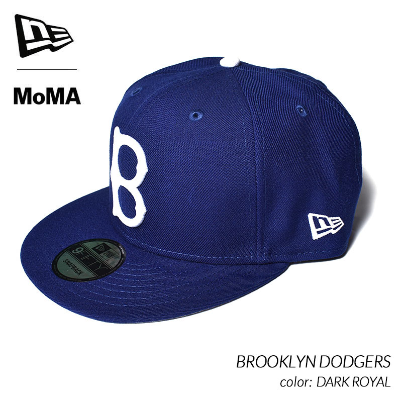 MoMA x NEW ERA BROOKLYN DODGERS 9FIFTY DARK ROYAL モマ ニューエラ ブルックリン ドジャース (  ブルー 青 キャップ 帽子 CAP 157195 ) : 3599 : PRECIOUS PLACE - 通販 - Yahoo!ショッピング