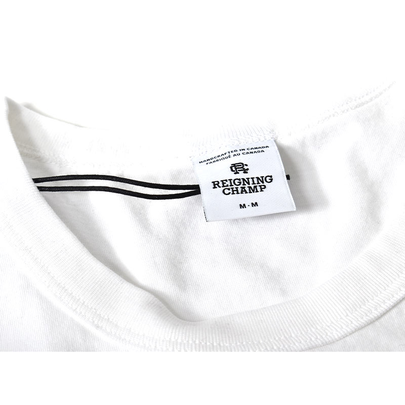REIGNING CHAMP LIGHTWEIGHT JERSEY T-SHIRT WHITE レイニング