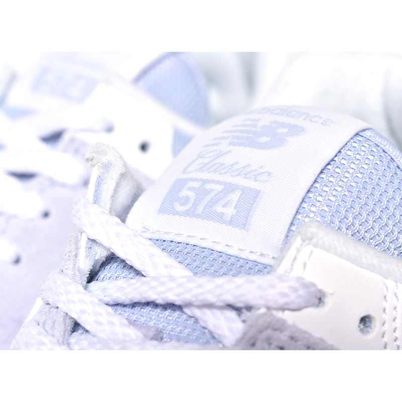 ☆大人気☆New Balance 574 厚底スニーカー White/Violet New Balance 574 'Purple White' U574CC2