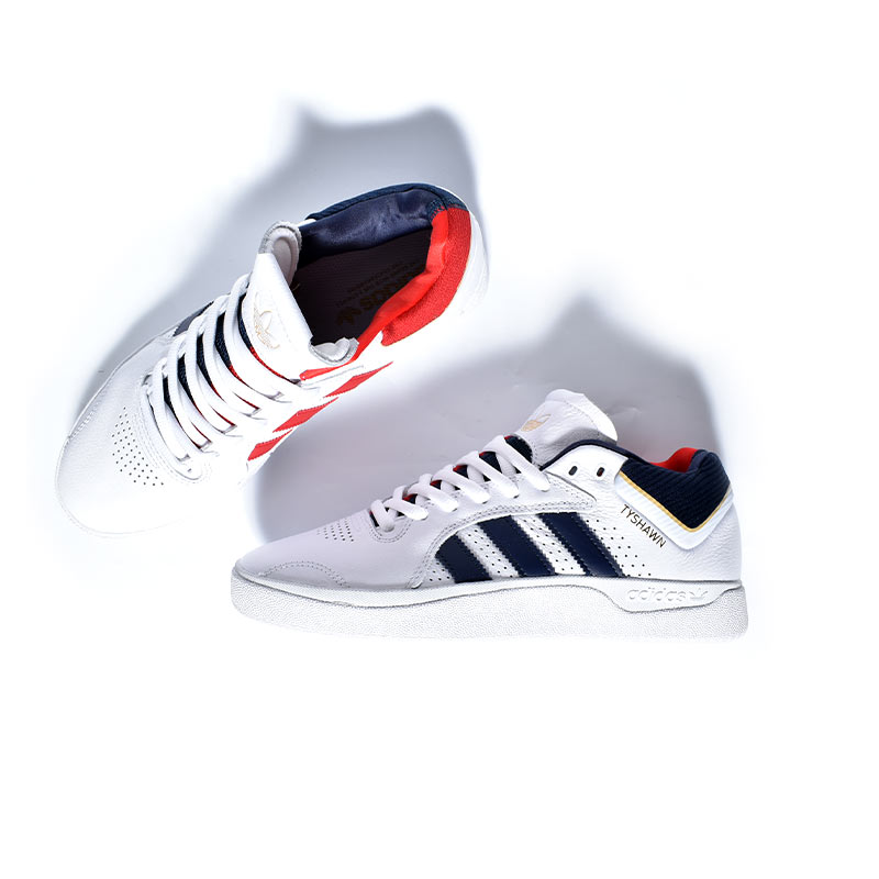 あこさん adidas Originals SB TYSHAWN ”WHITE TORICO” アディダスタイ
