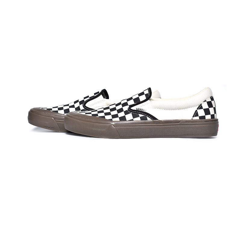 VANS BMX Slip-On ”Checkerboard” BLACK × GUM バンズ