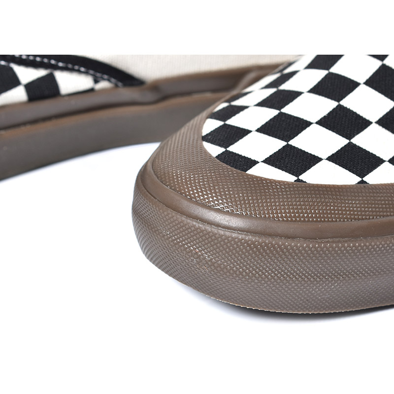VANS BMX Slip-On ”Checkerboard” BLACK × GUM バンズ