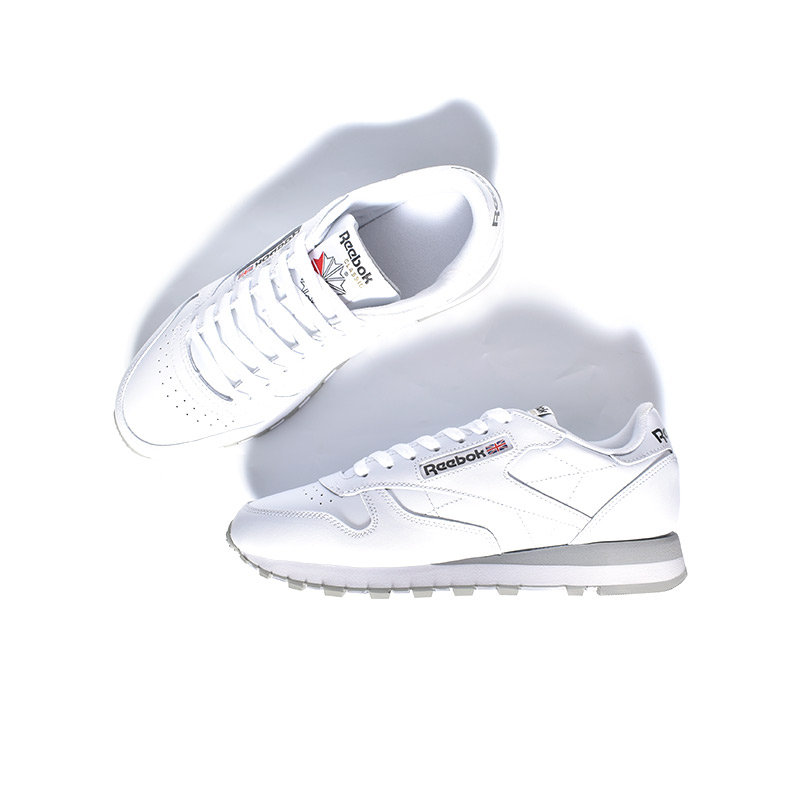 REEBOK CLASSIC LEATHER ”WHITE GRAY” リー 
