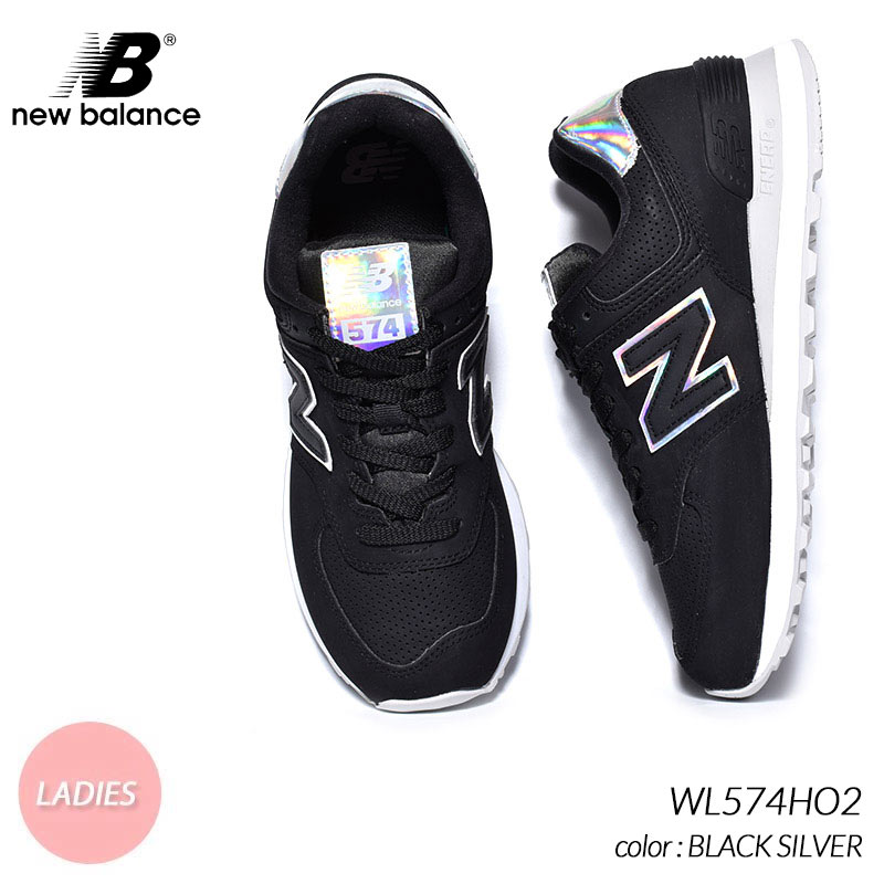 日本未発売 NEW BALANCE WL574HO2 ”BLACK SILVER” ニューバランス