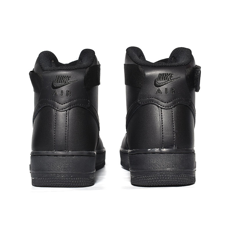 Air force 1 top high triple black