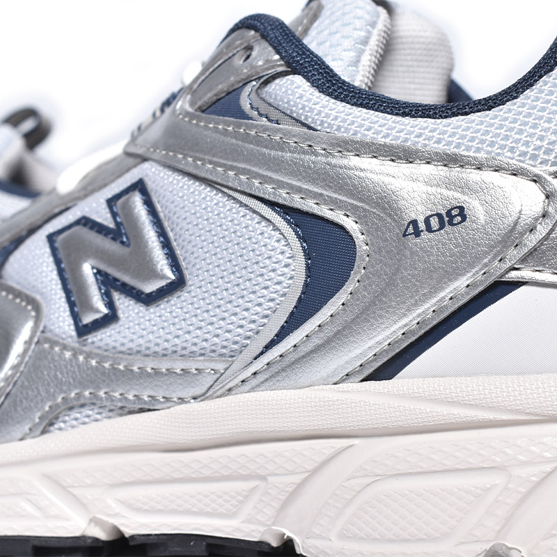 New Balance ML408WS 白×銀 ユニセックススニーカー New Balance ニューバランス スニーカー NEWBALANCE ML408