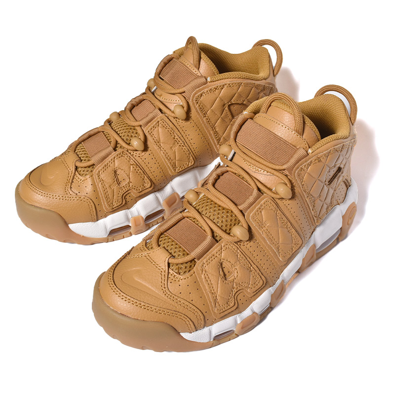 NIKE 日本未発売 WMNS AIR MORE UPTEMPO “QUILTED WHEAT” ナイキ