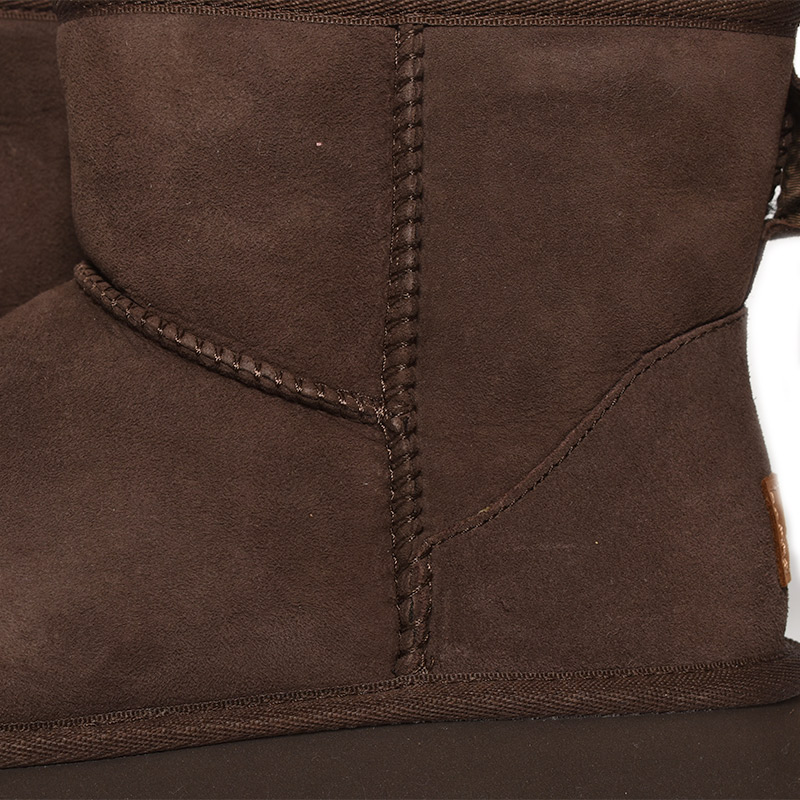 UGG WOMENS CLASSIC MINI II CHOCOLATE アグ ムートンブーツ