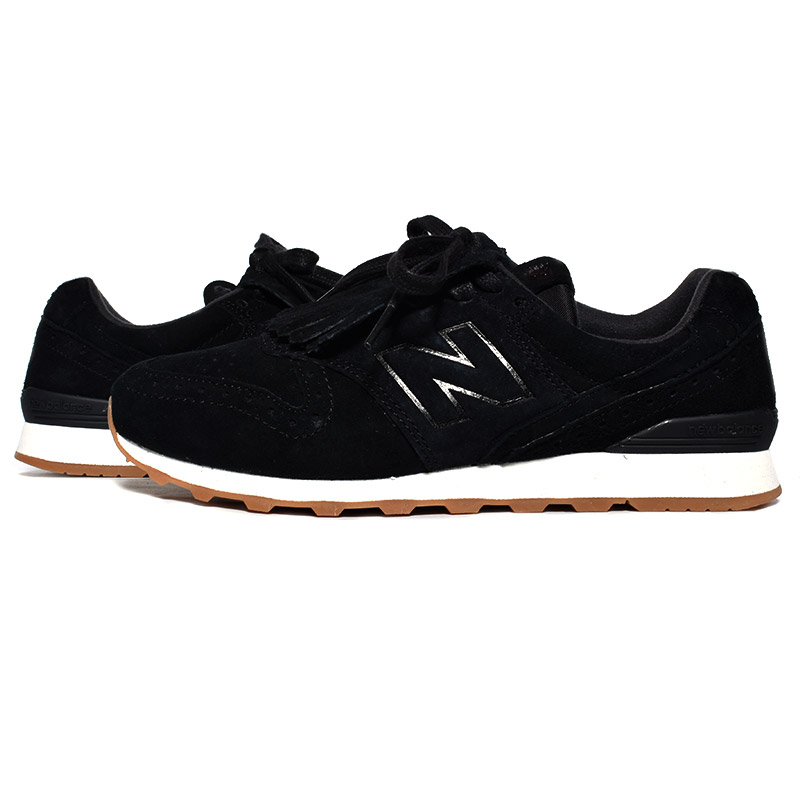 NEW BALANCE WL996PB2 BLACK × WHITE ニューバランス スニーカー ( ベージュ レディース ウィメンズ タッセル  スエード ) : 4109 : PRECIOUS PLACE - 通販 - Yahoo!ショッピング