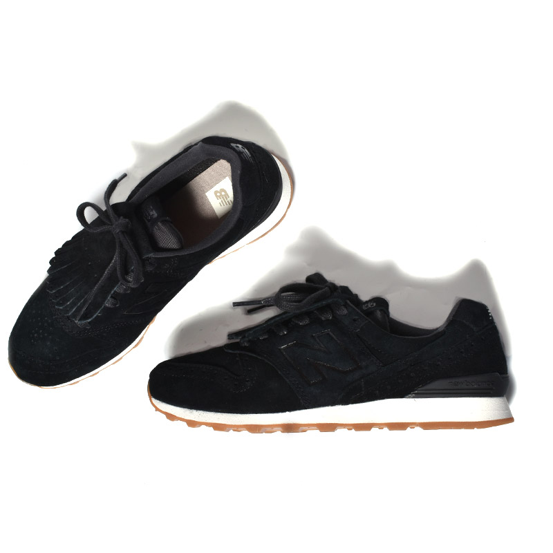 NEW BALANCE WL996PB2 BLACK × WHITE ニューバランス スニーカー ( ベージュ レディース ウィメンズ タッセル  スエード ) : 4109 : PRECIOUS PLACE - 通販 - Yahoo!ショッピング