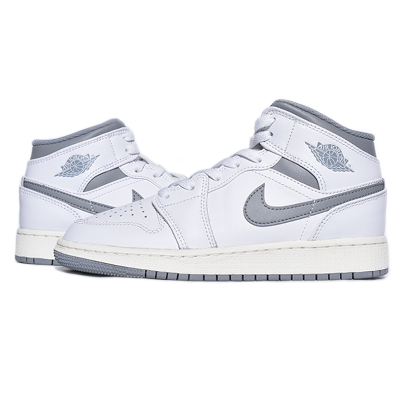 ナイキ エアジョーダン1 ミッド \"ヴィンテージグレー Nike GS Air Jordan 1 Mid 