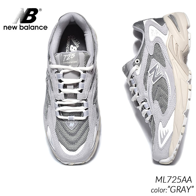 NEW BALANCE ML725AA GRAY ニューバランス スニーカー ( グレー 灰色