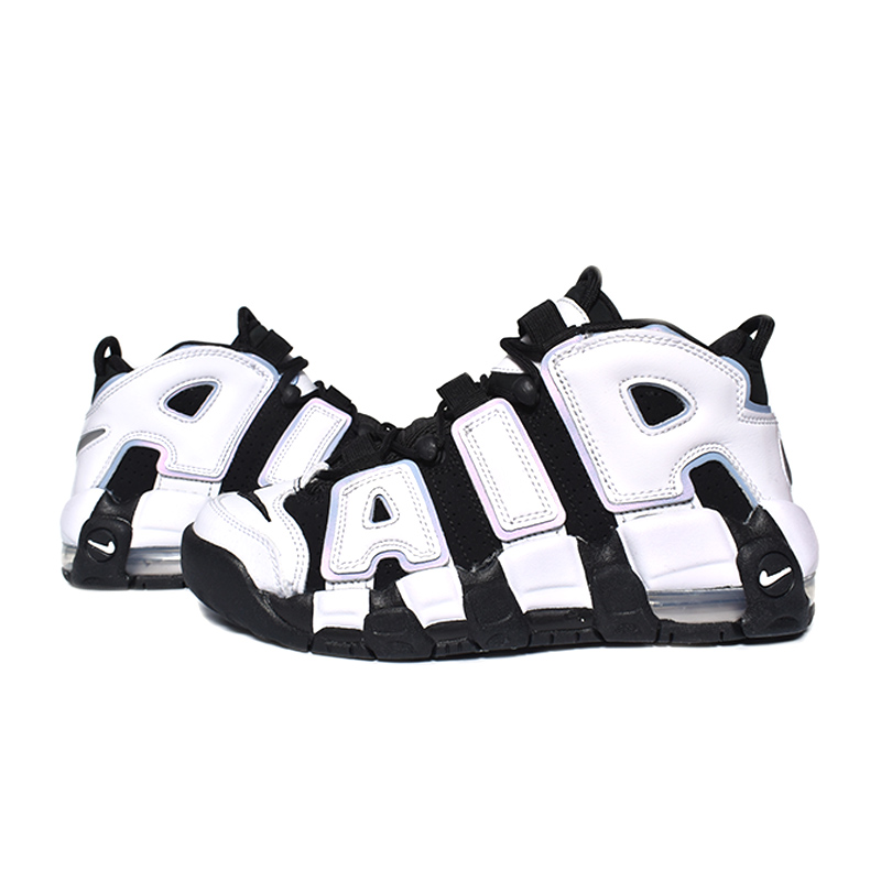 NIKE AIR MORE UPTEMPO GS BLACK WHITE BLUE DQ6200 001 4307 PRECIOUS PLACE Yahoo