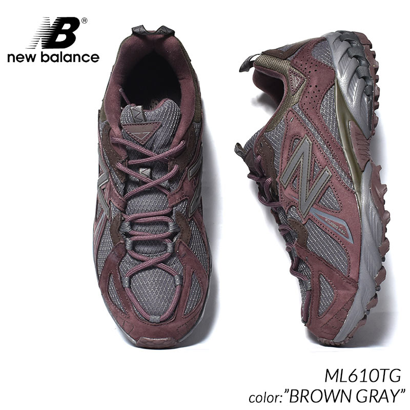 New Balance ML610TG ダークブラウン スニーカー New Balance ML610TG ダークブラウン スニーカー - メルカリ