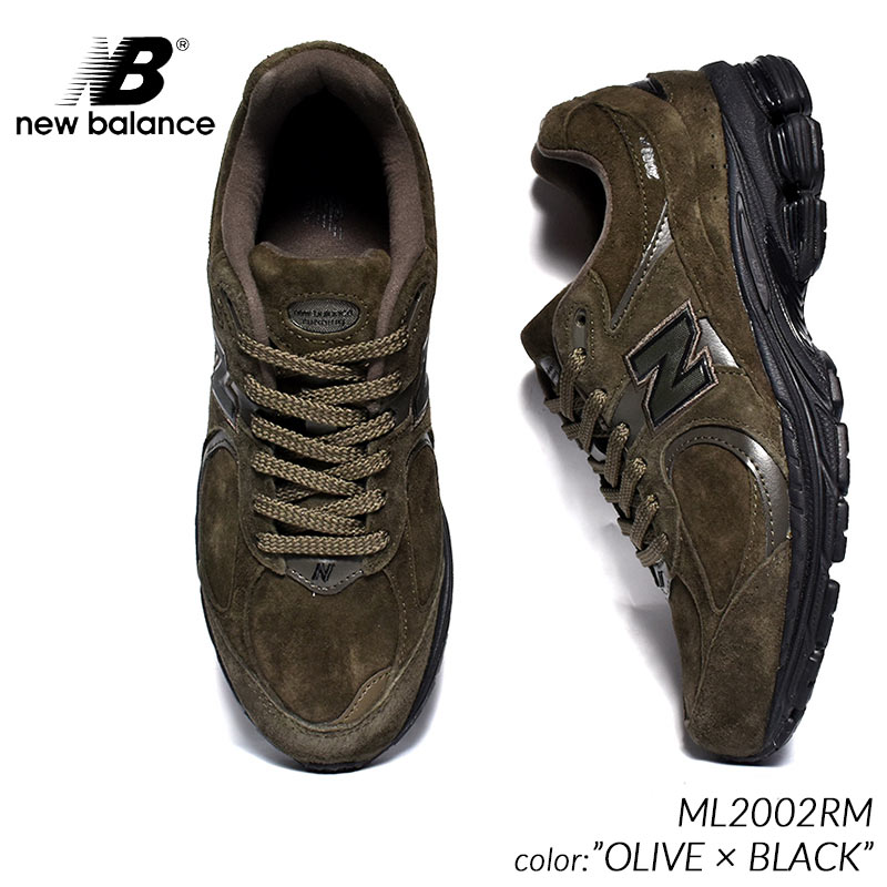 NEW BALANCE ML2002RM OLIVE × BLACK ニューバランス スニーカー ( カーキ 緑 グリーン オリーブ 1906 メンズ  レディース ウィメンズ )