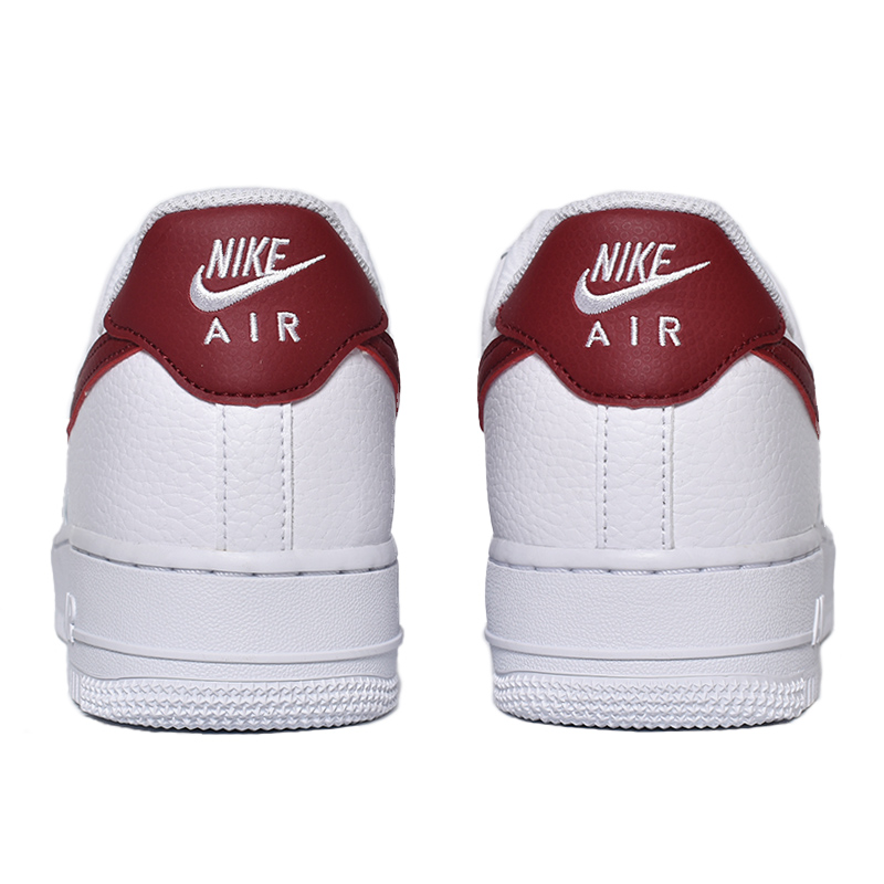 Air force ones white and clearance red