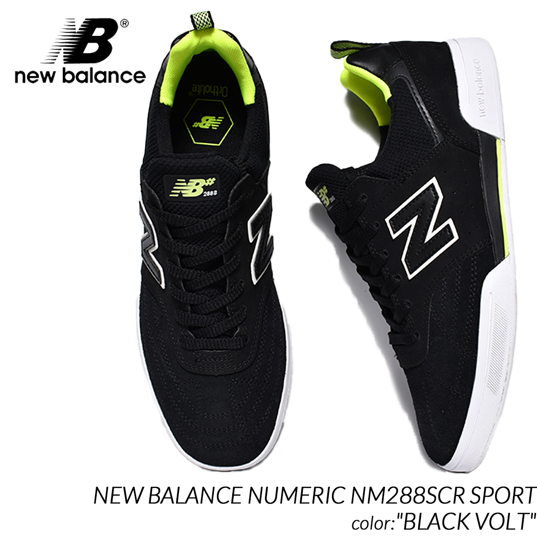 日本未発売 NEW BALANCE NUMERIC NM288SBN SPORT ”BLACK VOLT” ニューバランス ヌメリック スニーカー (  海外限定 黒 ブラック ボルト メンズ ) : 4985 : PRECIOUS PLACE - 通販 - Yahoo!ショッピング