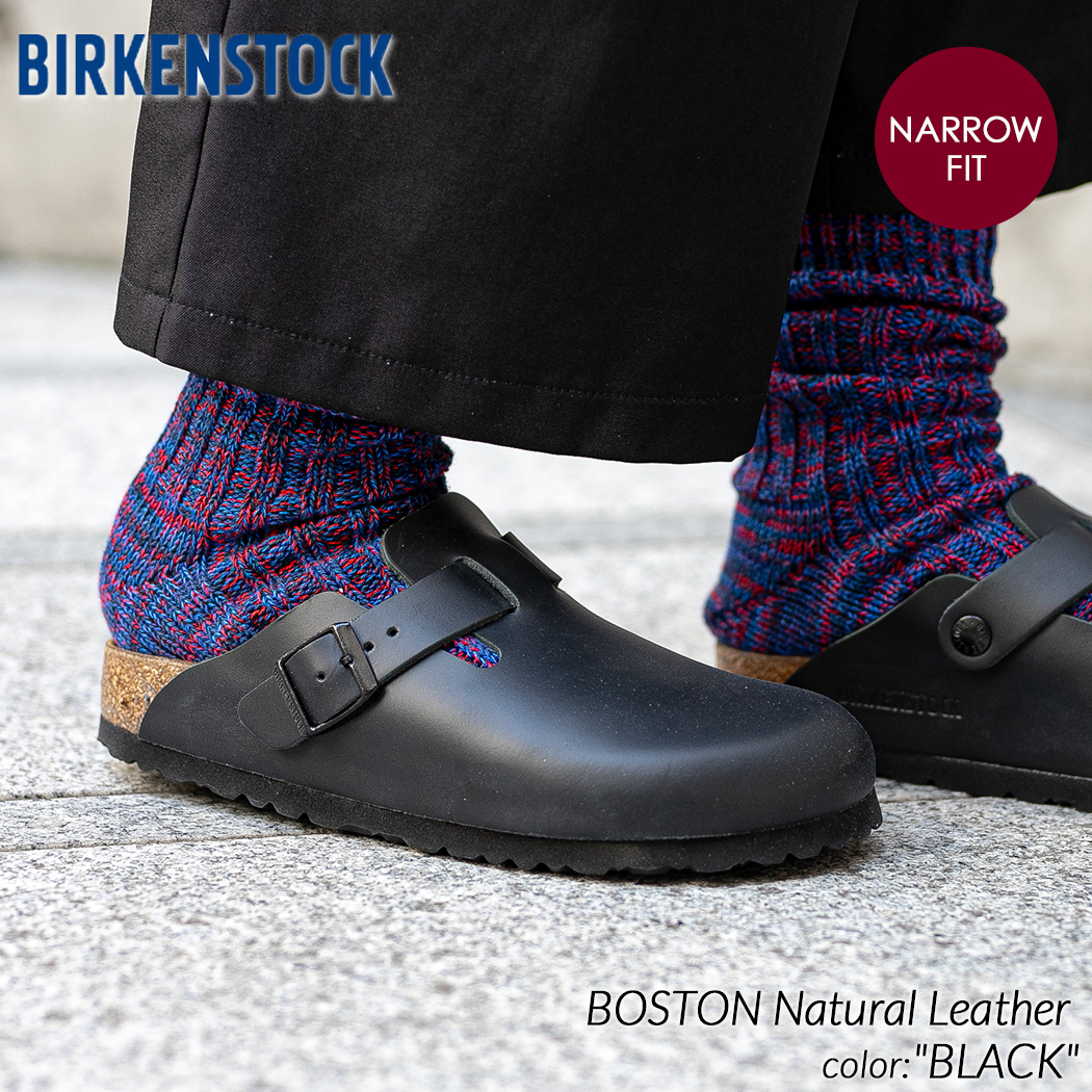 Birkenstock Boston ビルケンシュトック ボストン （ブラック） BIRKENSTOCK ビルケンシュトック ボストン メンズ レディース