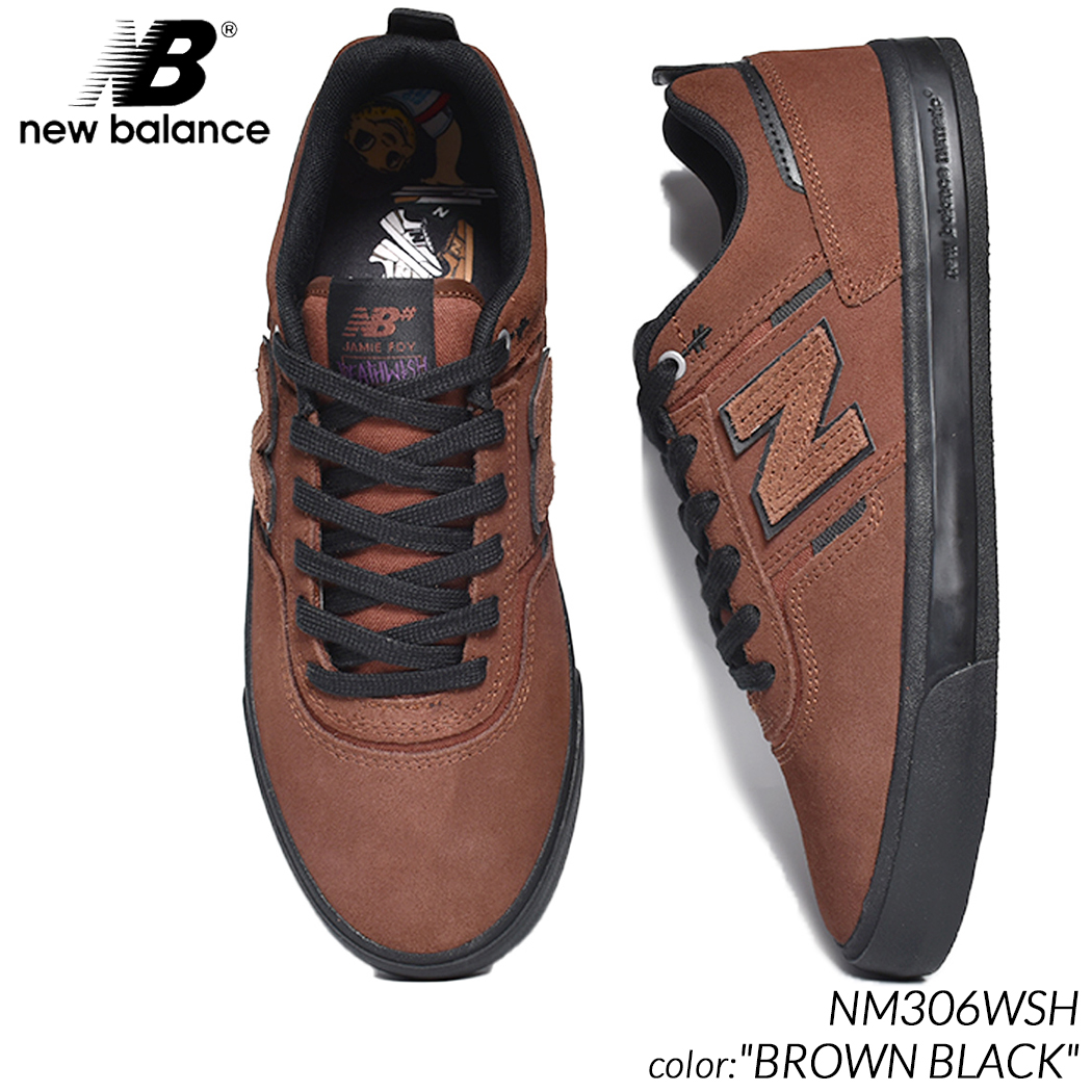 海外限定 NEW BALANCE NUMERIC X Deathwish NM306WSH BROWN BLACK ニューバランス ヌメリック  スニーカー ( 日本未発売 茶色 ブラウン メンズ )