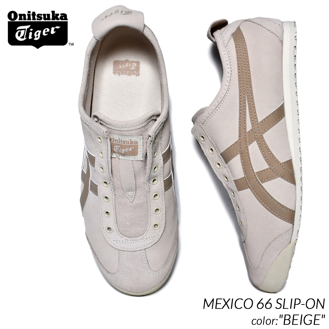 Onitsuka Tiger MEXICO 66 SLIP-ON BEIGE オニツカタイガー メキシコ 